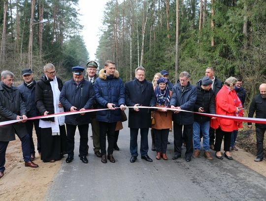 Otwarcie drogi gminnej w Jabłońskich (foto i video) 