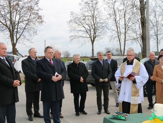 Otwarcie drogi w Bryzglu (foto i video) 