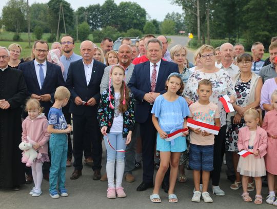 Otwarcie drogi gminnej w Popowie