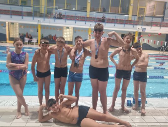 Pięć medali dla zawodników UKS „Pływacy” na Mistrzostwach Województwa Podlaskiego