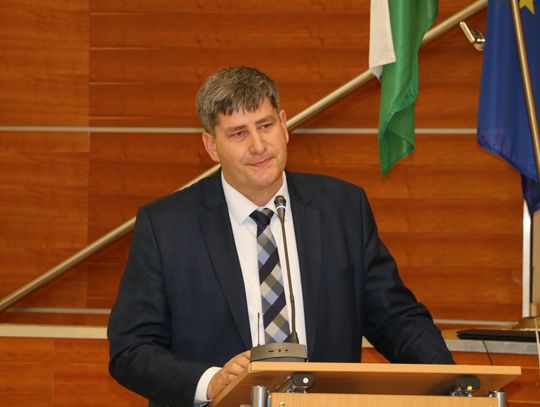Nowym starostą powiatu augustowskiego wybrany został Piotr Rusiecki (na zdjęciu).