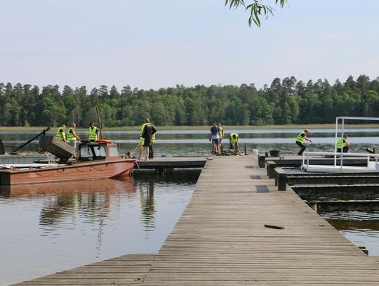 PILNE: Rozpoczął się demontaż pomostu na plaży Belnik