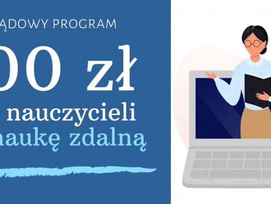 Po 500 zł na sprzęt dla nauczycieli