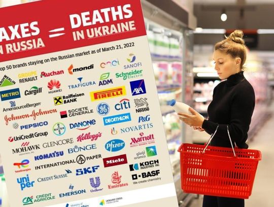 Podatki w Rosji = śmierć na Ukrainie. Polacy bojkotują rosyjskie towary [SONDAŻ]