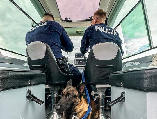 Policyjne patrole na augustowskich akwenach