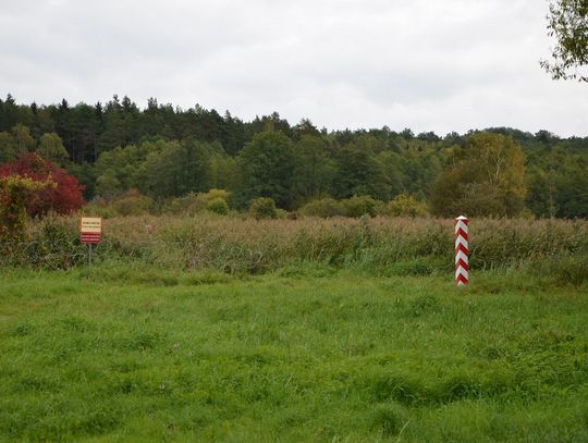 Rzeka graniczna Świsłocz.