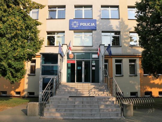 Na zdjęciu siedziba Komendy Powiatowej Policji w Augustowie