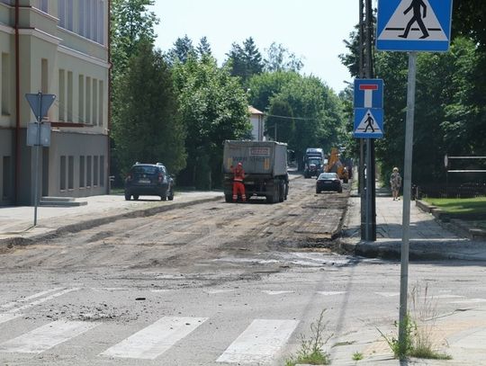 Powiat remontuje ulicę Młyńską