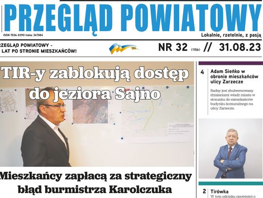 PRENUMERATA Przeglądu Powiatowego. Zamów już dziś.