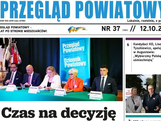 PRENUMERATA Przeglądu Powiatowego. Zamów już dziś.