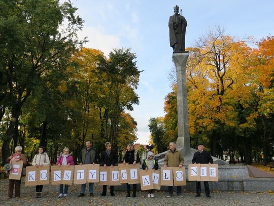 Protestowali w centrum miasta 