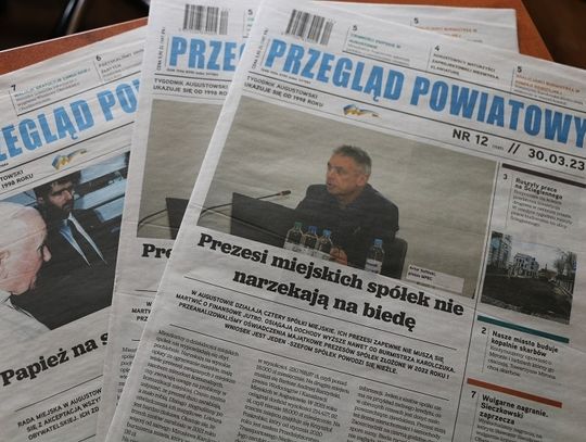 "Przegląd Powiatowy" zawsze w czwartki 