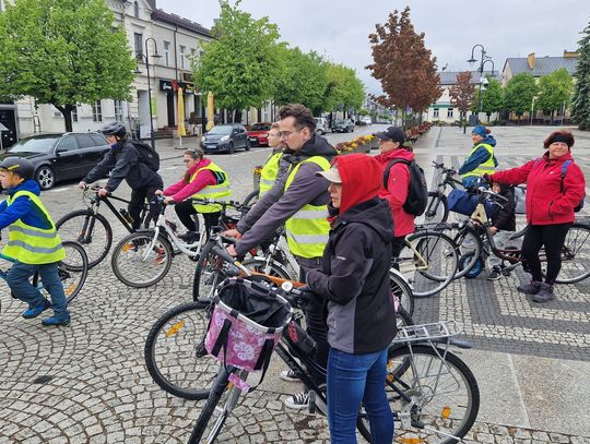 Rowerowa Wycieczka Rodzinna. Pogoda nie pokrzyżowała planów