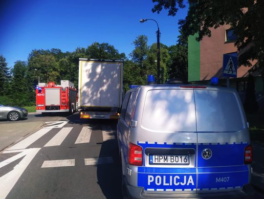 Rowerzysta zginął na rondzie 