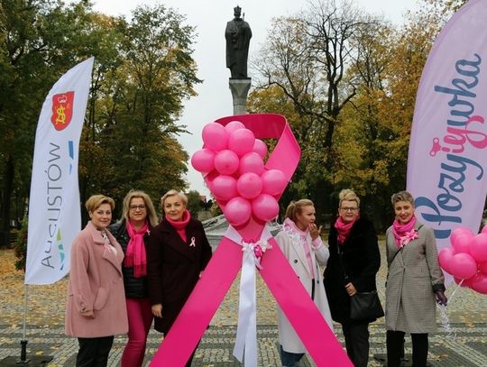 Różowa Wstążka stanęła w centrum miasta (foto i video) 