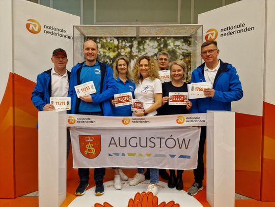 Silna ekipa z Augustowa na Półmaratonie Warszawskim