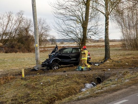 Śmiertelny wypadek w okolicy Żarnowa