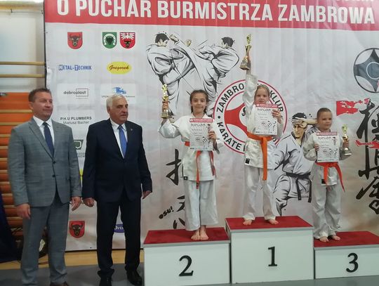 Sukces augustowskich karateków na VII Ogólnopolskim Turnieju Karate Kyokushin o Puchar Burmistrza Zambrowa