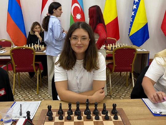 Szachistka z Augustowa z medalem ME w Monako