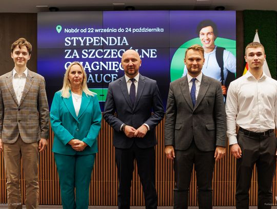 Trwa nabór na stypendia zarządu województwa za szczególne osiągnięcia w nauce