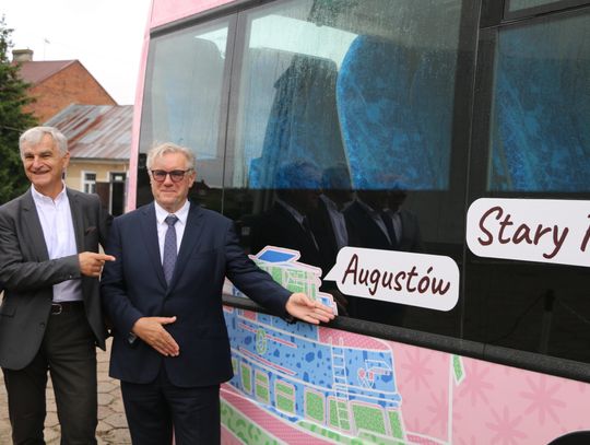 „Turystyczna Ósemka” ruszyła z Augustowa. Nowe połączenia pozwolą zwiedzać region za 20 zł (Video)