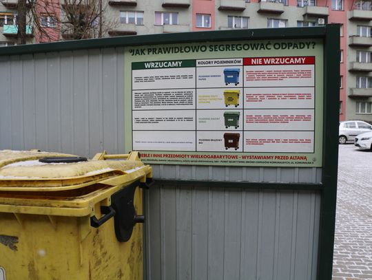 W Augustowie powraca temat worków na ubrania Zdjęcie ilustracyjne: altana śmietnikowa.