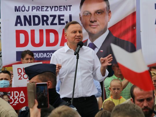 Prezydent Andrzej Duda w Augustowie (archiwum PP)