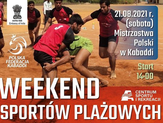 Weekendowy turniej nad Neckiem. Zapraszamy na Mistrzostwa Polski w Kabaddi!