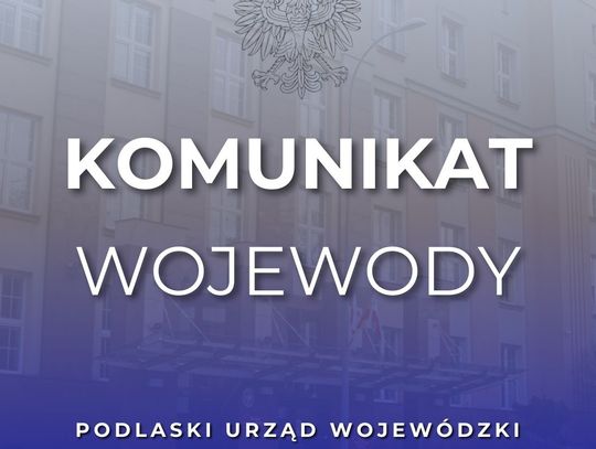 Wojewoda podlaski apeluje o spokój po incydencie z dronami