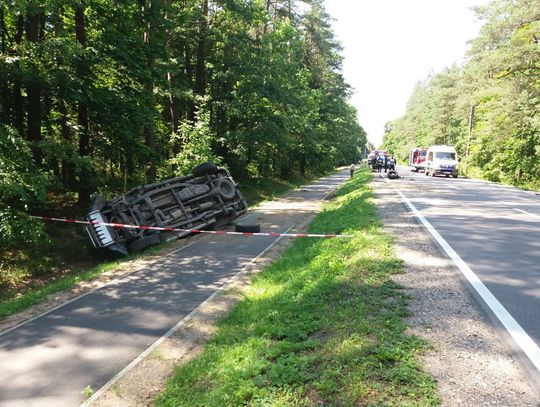 Wypadek na drodze do Sejn 