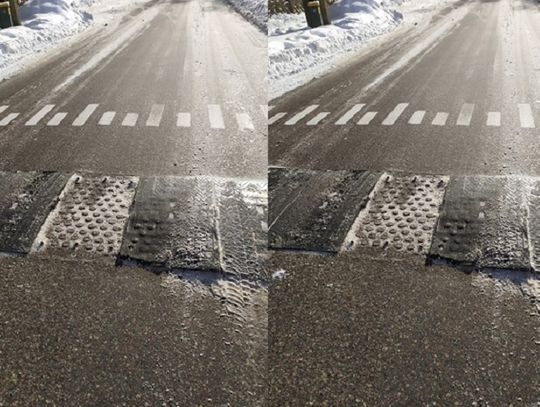 Wystające śruby na Zarzeczu 