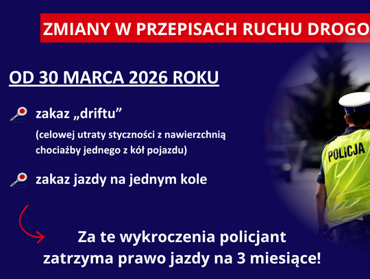 Za drift stracisz prawo jazdy nawet na 3 miesiące