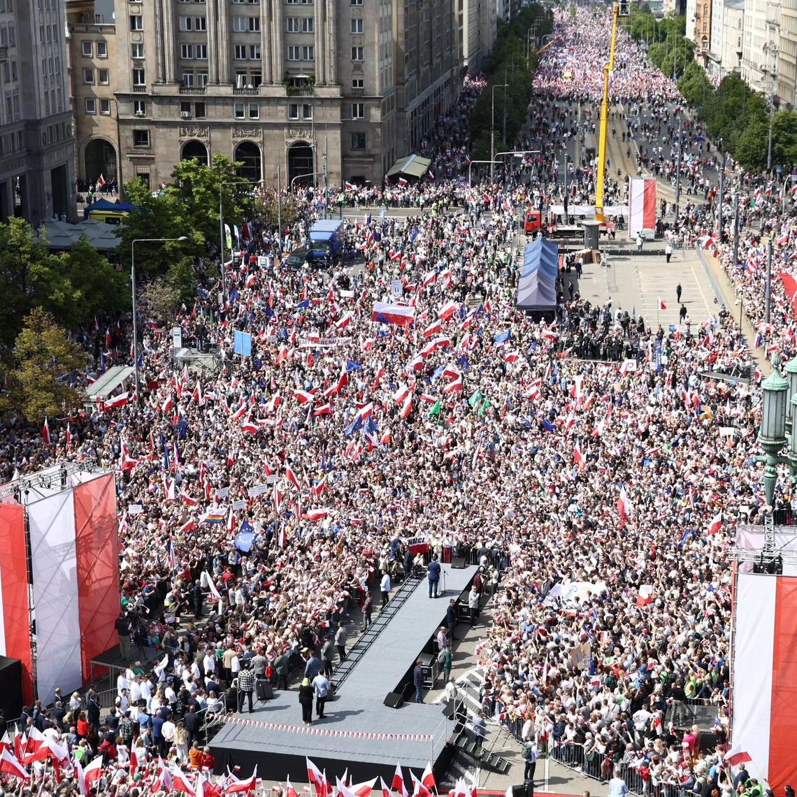 Augustowianie na „Wielkim Marszu Patriotów”