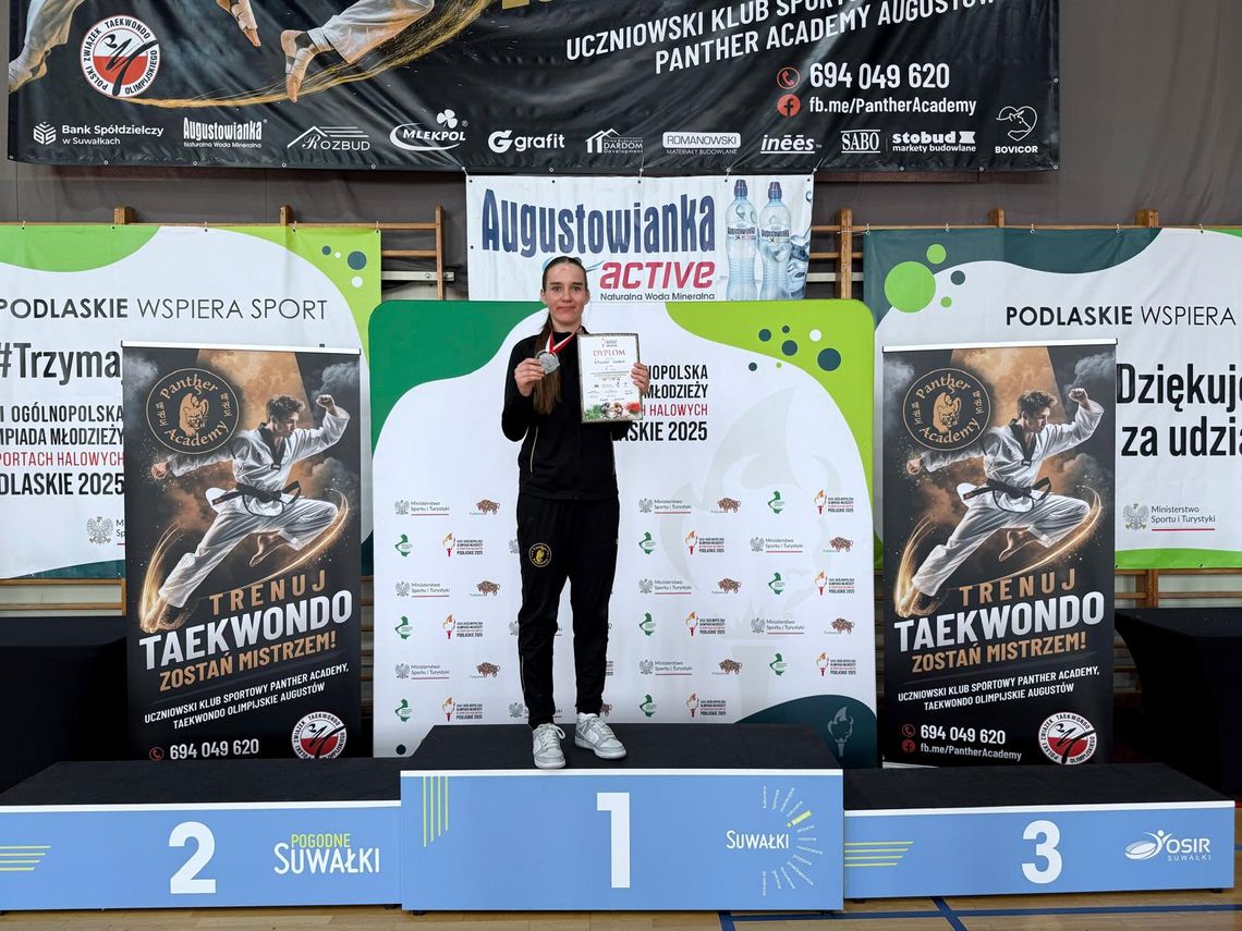 Augustowianka Izabela Śpiczko srebrną medalistką Ogólnopolskiej Olimpiady Młodzieży Podlaskie 2025