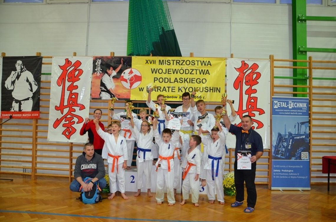 Augustowscy karatecy mistrzami Podlasia 