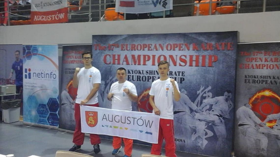 Augustowscy karatecy w Mołdawii