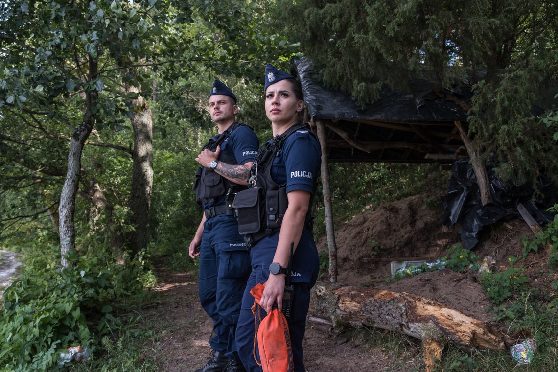 Augustowscy policjanci w Telewizji WP: świat prawdziwej służby na małym ekranie