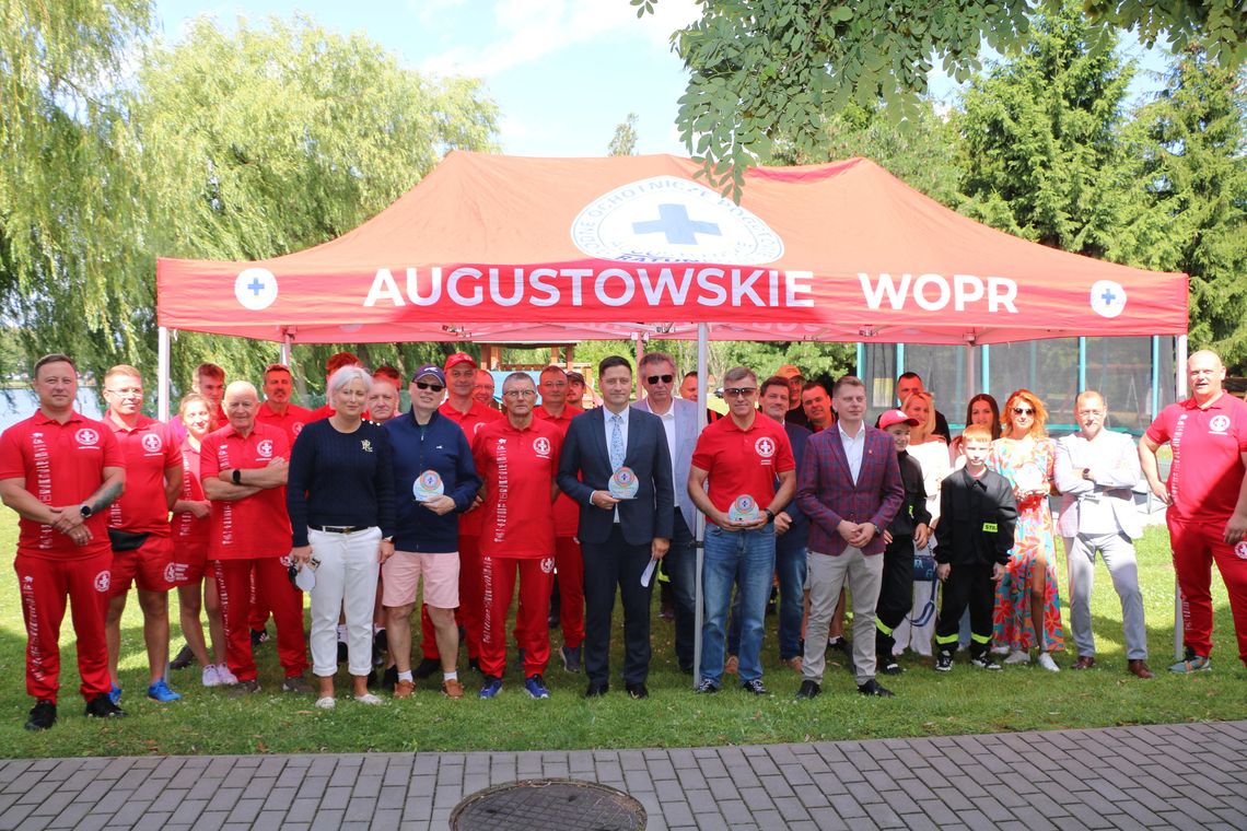 Augustowskie WOPR świętowało Dzień Ratownika Wodnego (video)