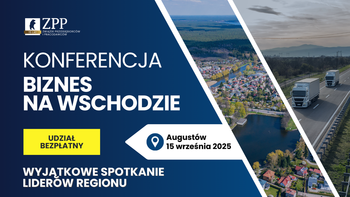 Biznes na Wschodzie 2025 – konferencja o przyszłości przedsiębiorczości w Polsce Wschodniej