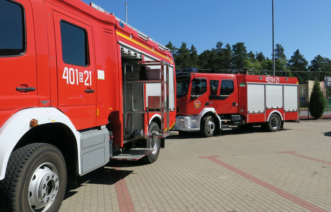 Burza i interwencje straży pożarnej