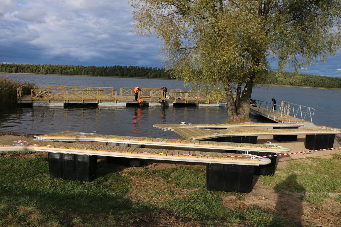 Dariusz Szkiłądź o kąpielisku na augustowskiej plaży