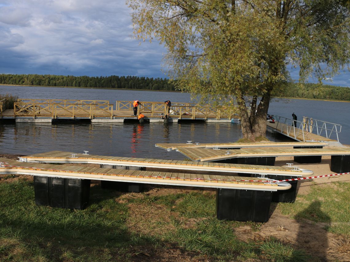 Dariusz Szkiłądź o kąpielisku na augustowskiej plaży Dariusz Szkiłądź o kąpielisku na augustowskiej plaży