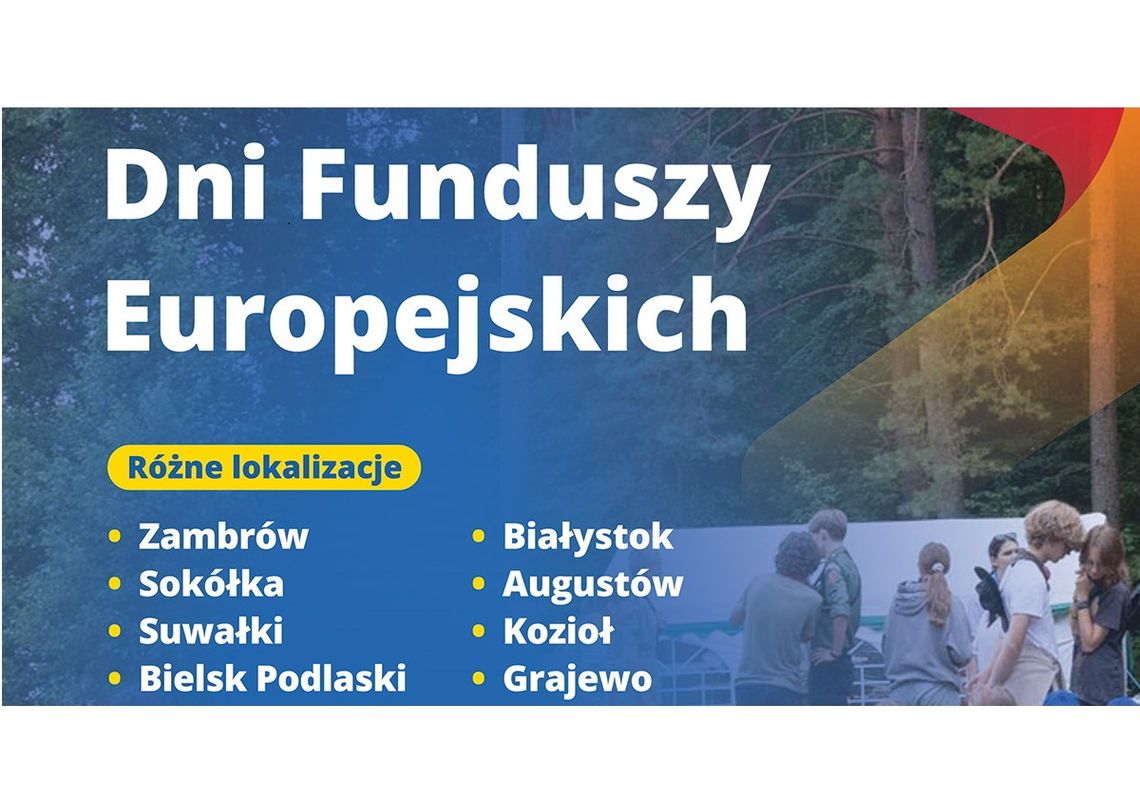 Dni Funduszy Europejskich 2025-harcerski piknik w Augustowie