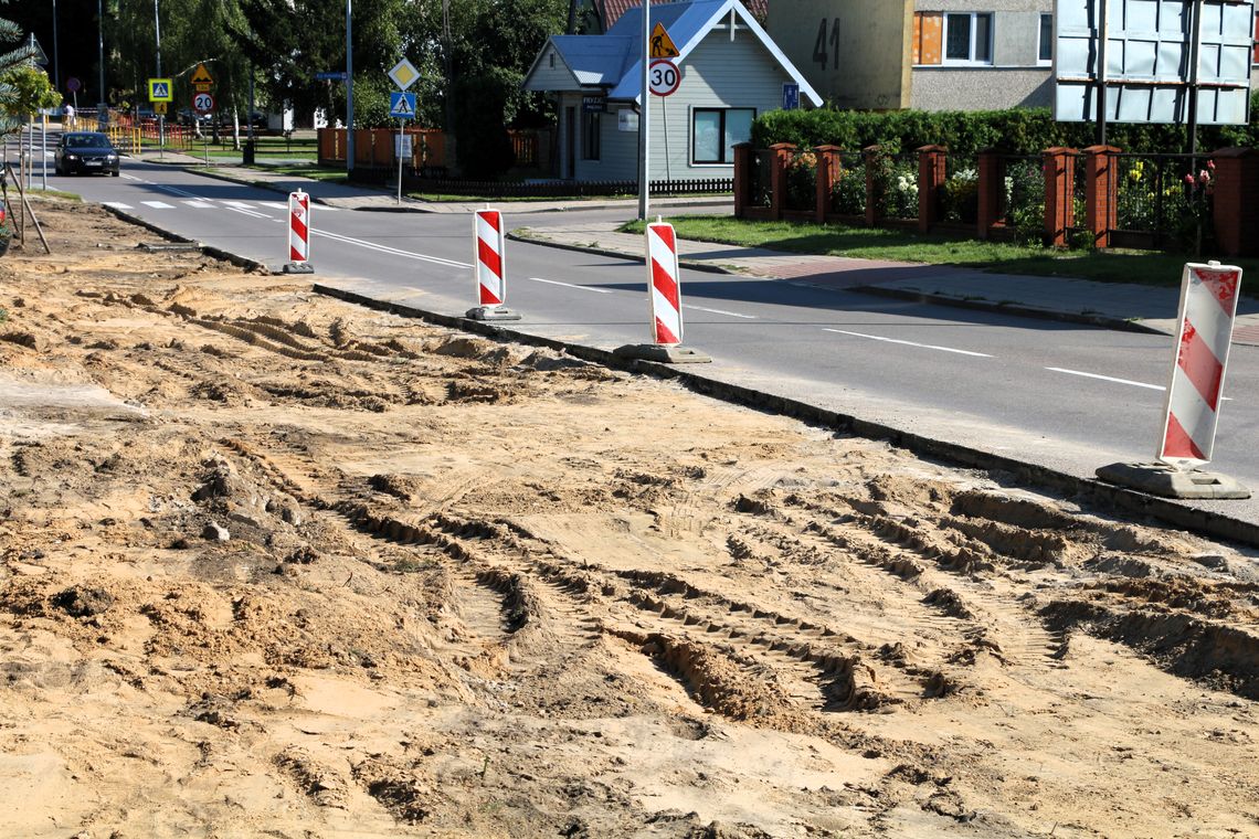 W ramach tego zadania odremontowano także odcinek ulicy Mickiewicza.