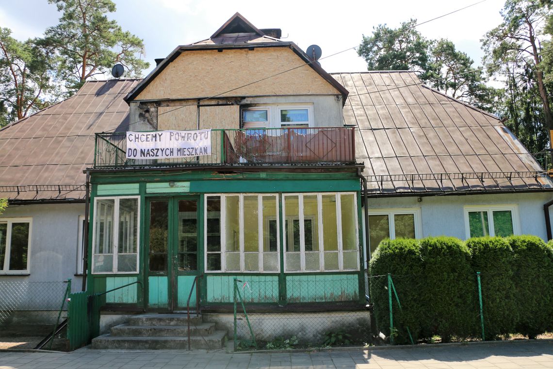 Tak wygląda dom na Zarzeczu po pożarze