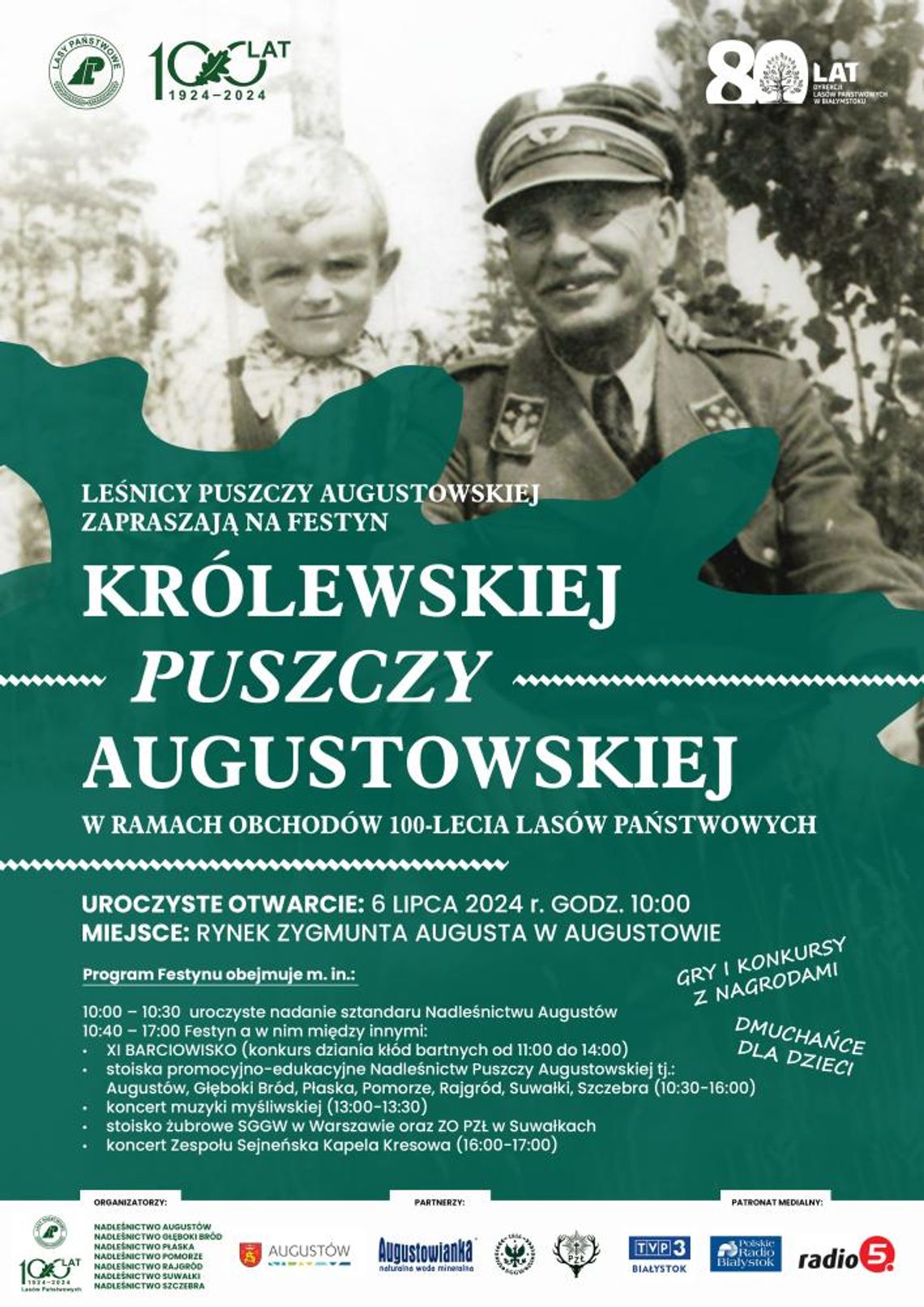 Festyn Królewskiej Puszczy Augustowskiej na Rynku Zygmunta Augusta