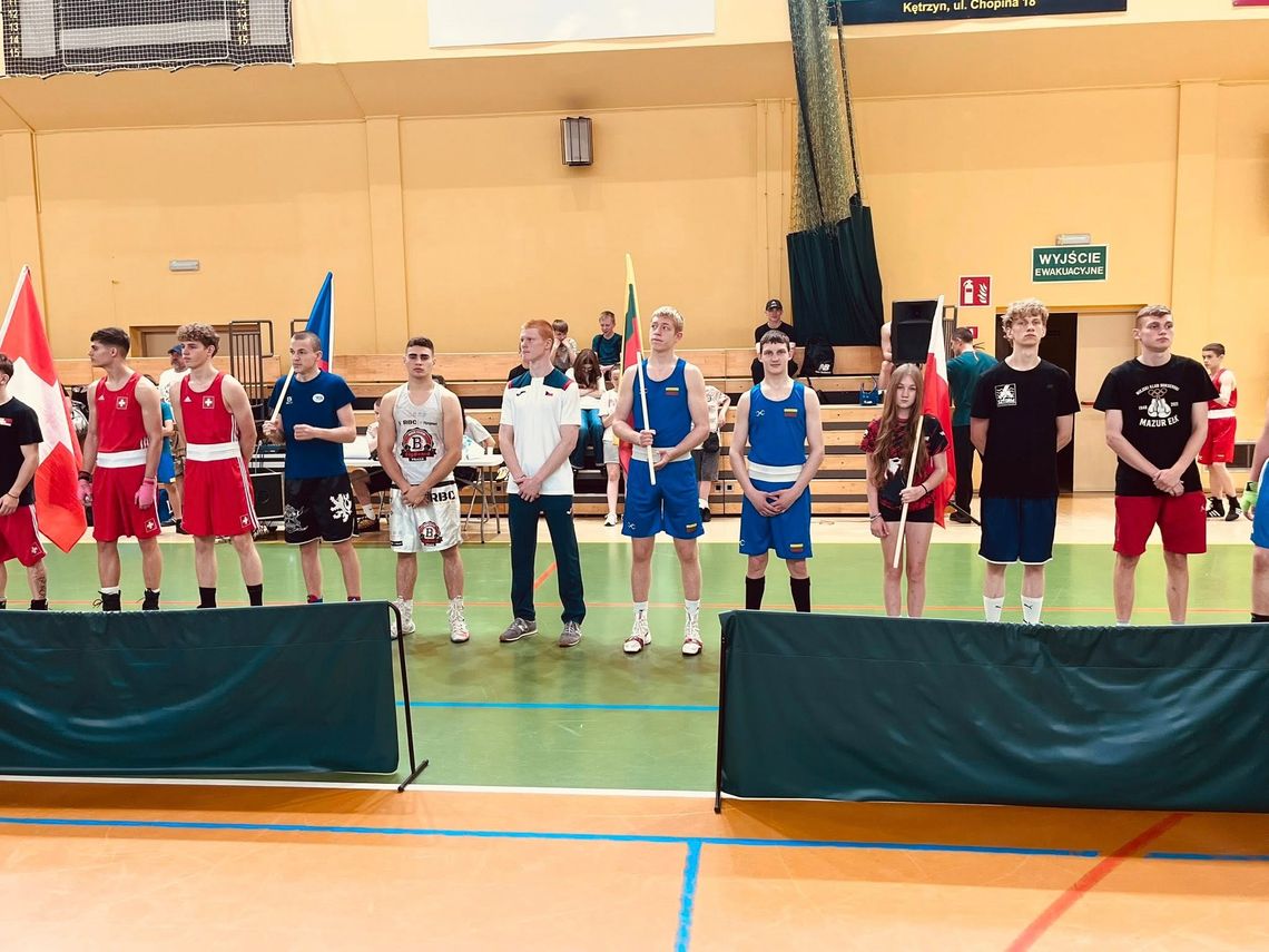 Filip Poźniak ze Sztormu Augustów z udanym występem na międzynarodowym turnieju