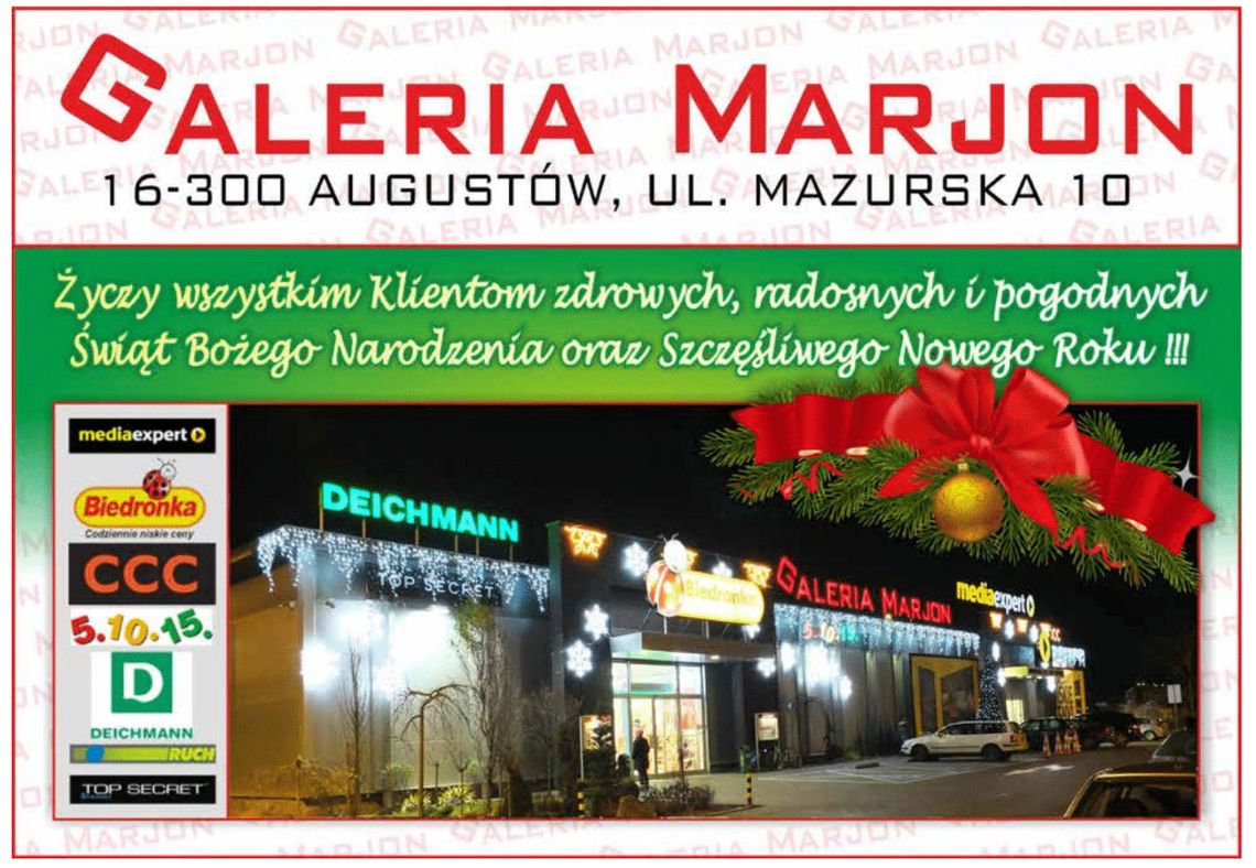 GALERIA MARION ŚLE ŻYCZENIA GALERIA MARION ŚLE ŻYCZENIA