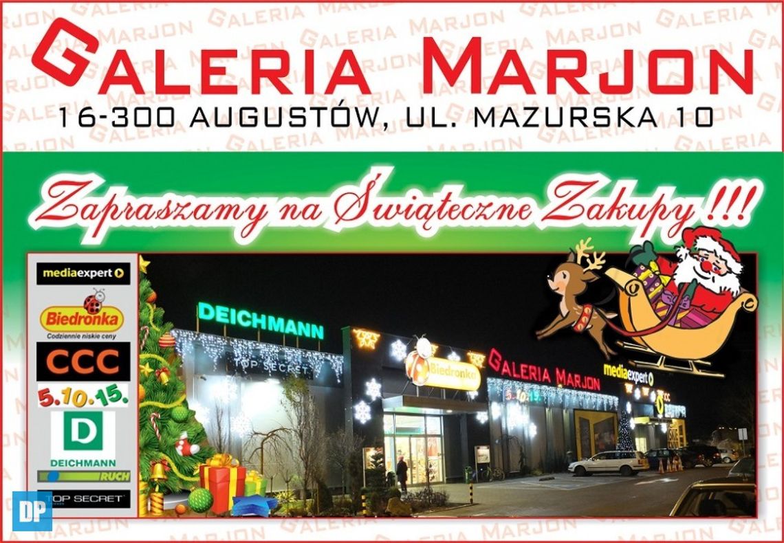 Galeria „Marjon” zaprasza na zakupy Galeria „Marjon” zaprasza na zakupy