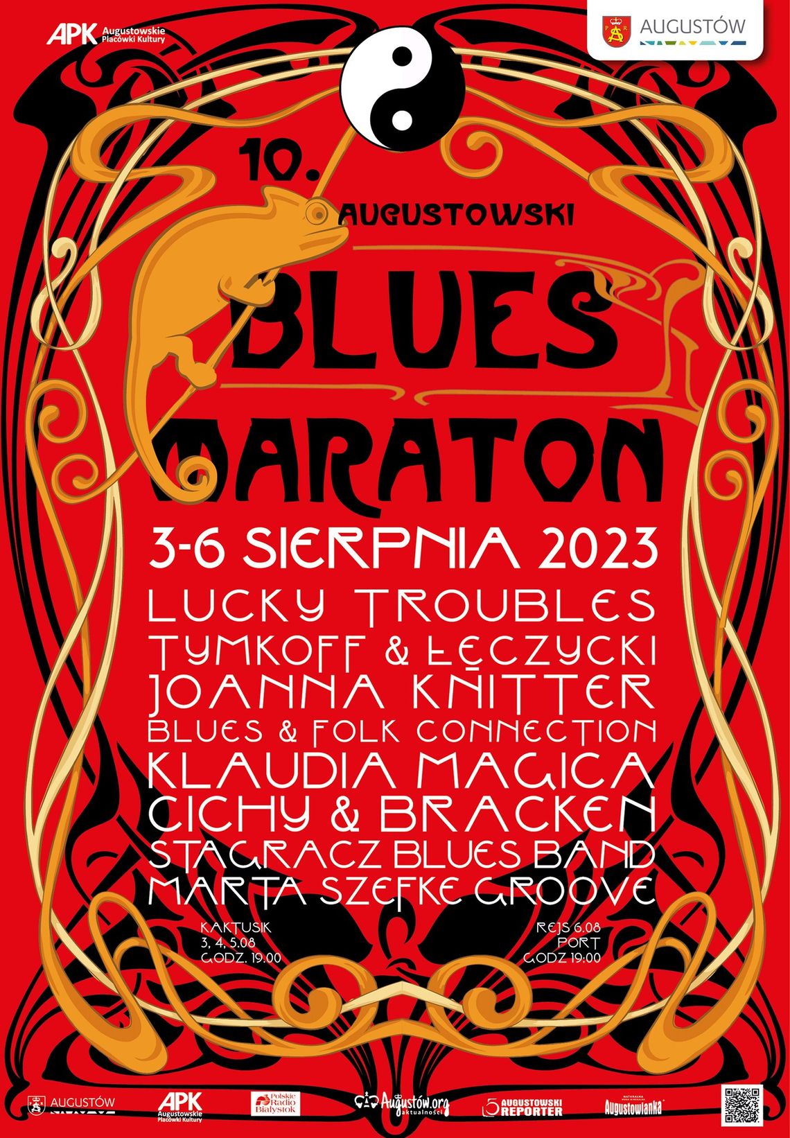 Jubileuszowy Augustowski Blues Maraton - zapowiedź